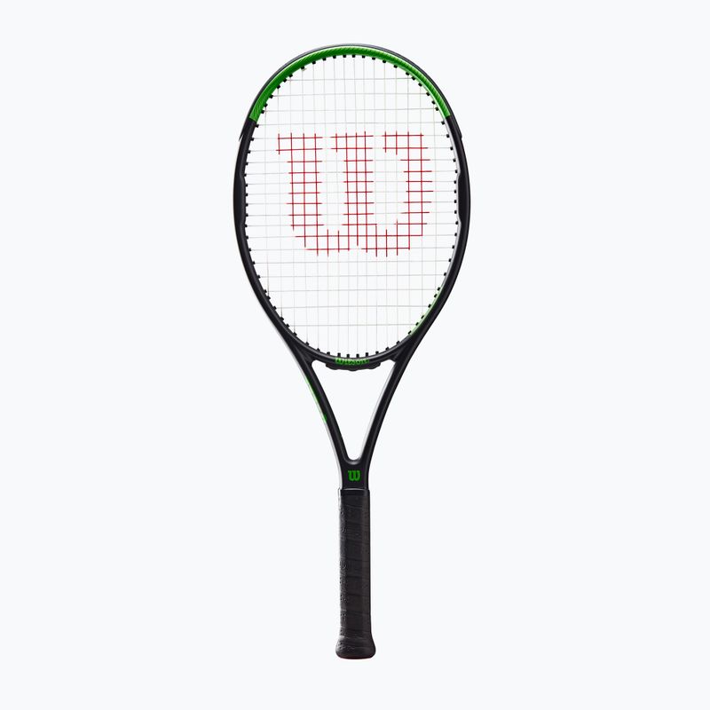 Wilson Blade Feel 103 teniso raketė juodai žalia WR083310U 7