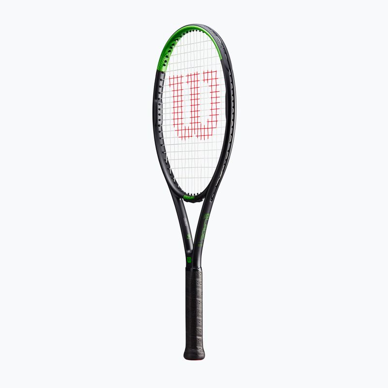 Wilson Blade Feel 103 teniso raketė juodai žalia WR083310U 9