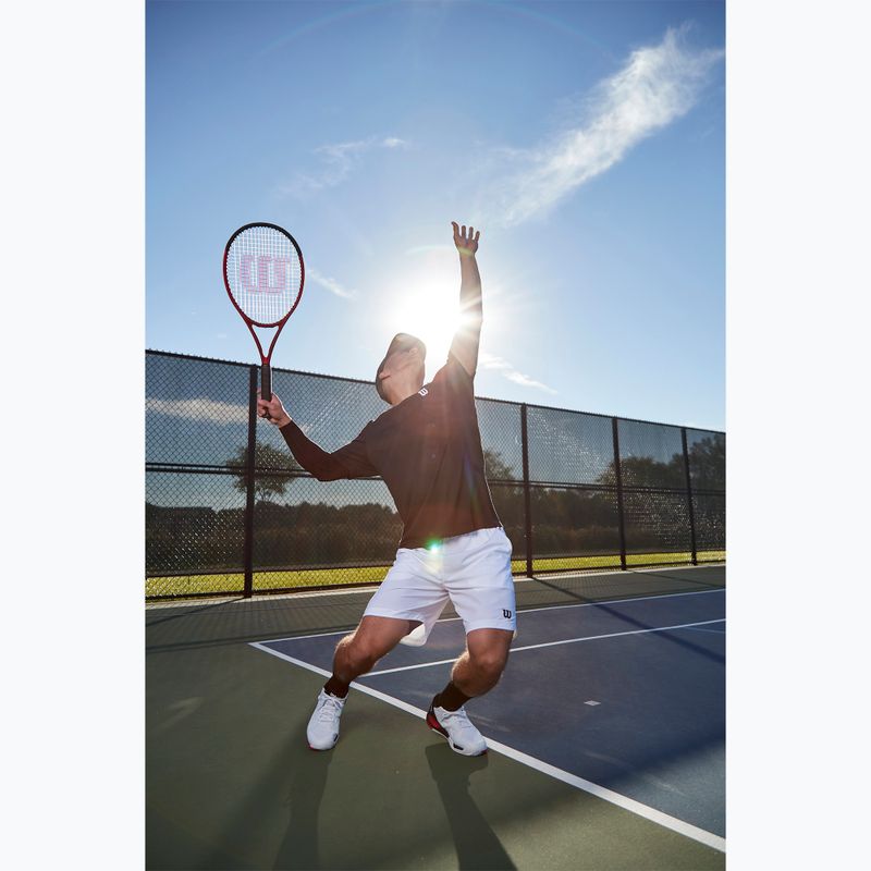 Vyriški teniso bateliai Wilson Rush Pro Ace white/red/poppy red 10