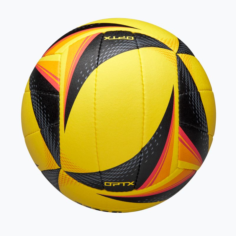 Tinklinio kamuolys Wilson OPTX AVP VB Game black/yellow dydis 5 6