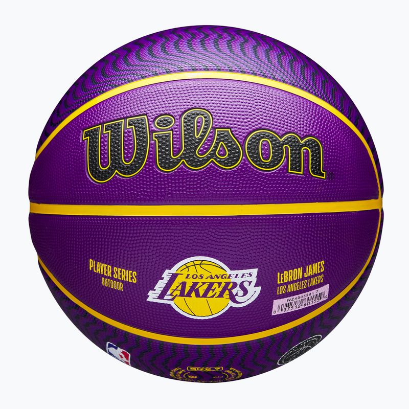 Wilson NBA Player Icon Outdoor Lebron krepšinio WZ4005901XB7 dydis 7 6