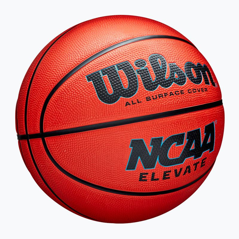 Krepšinio kamuolys Wilson NCAA Elevate orange/black dydis 6 2