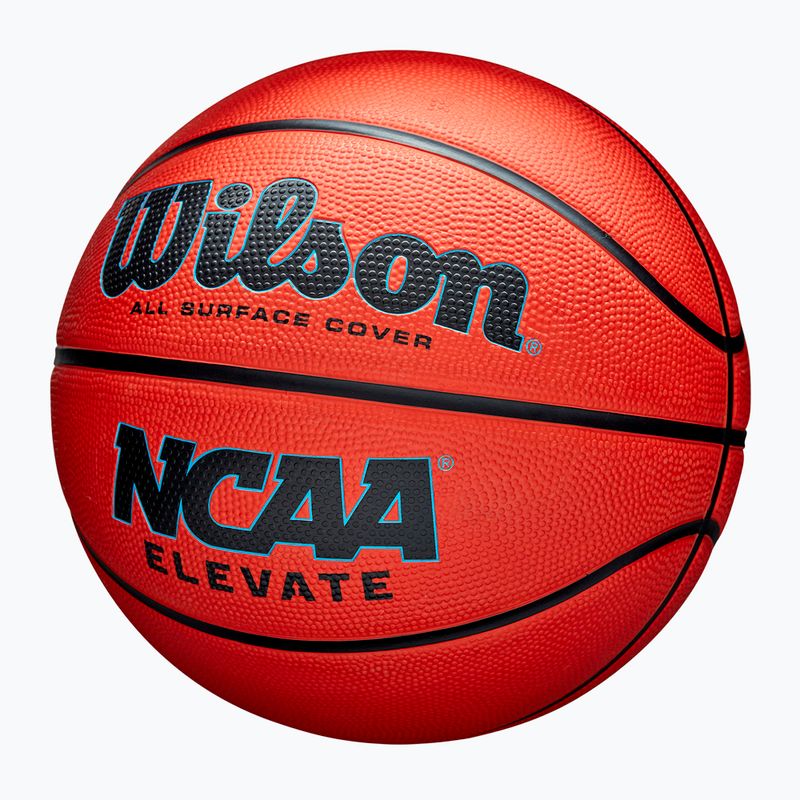 Krepšinio kamuolys Wilson NCAA Elevate orange/black dydis 6 3