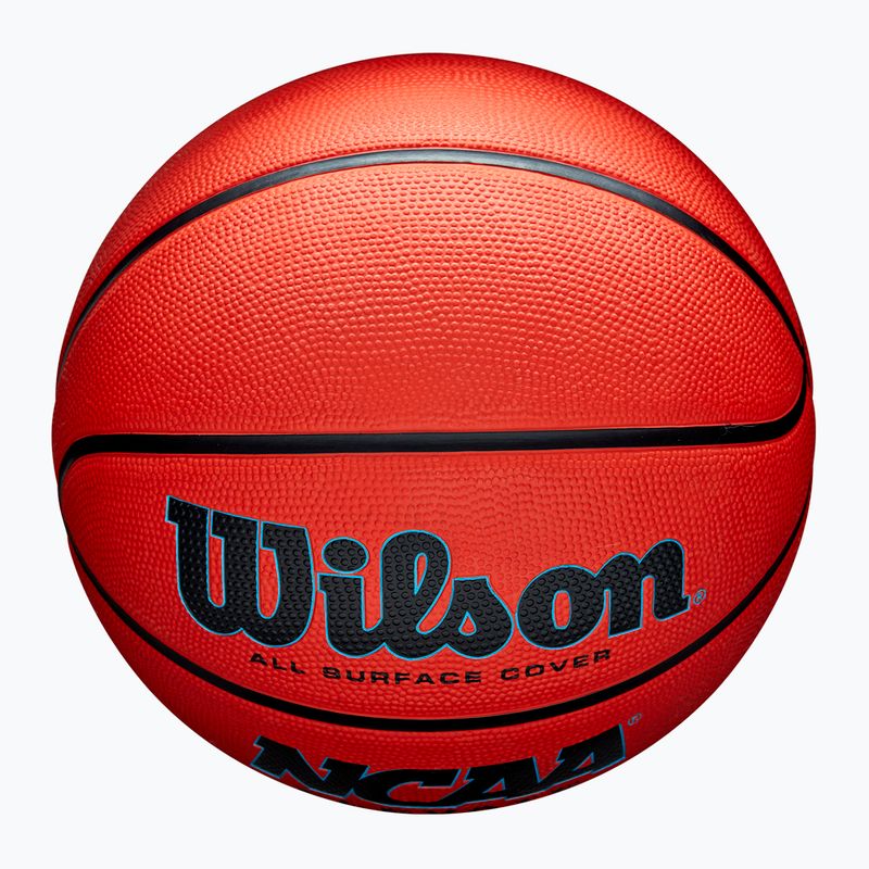 Krepšinio kamuolys Wilson NCAA Elevate orange/black dydis 6 4