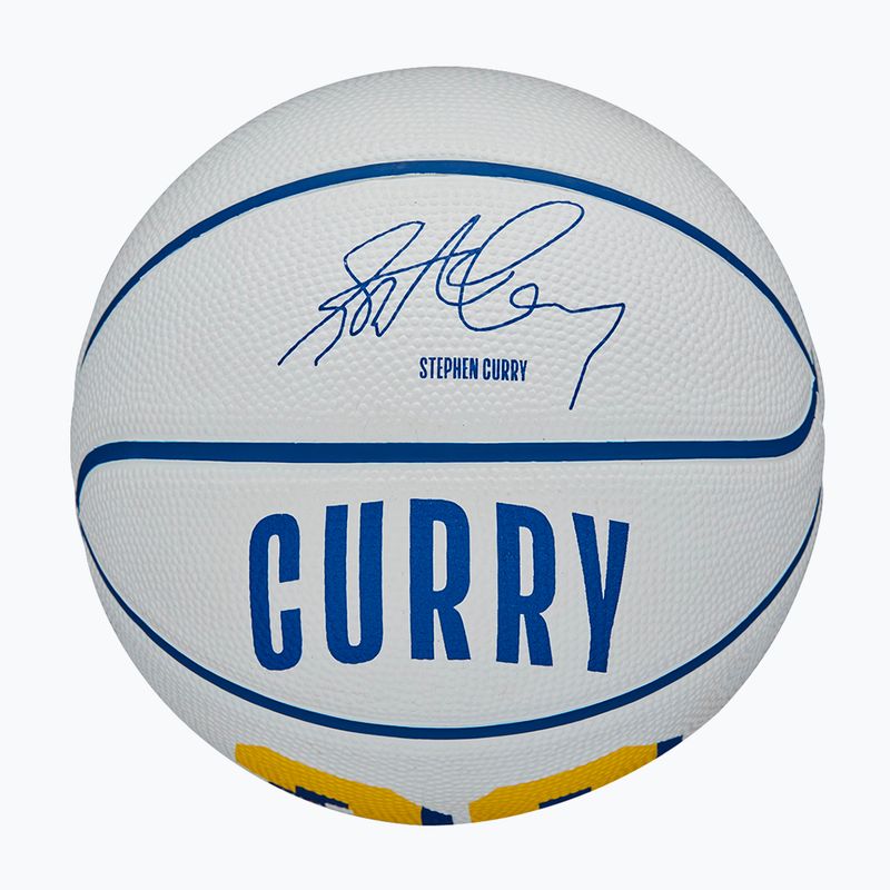 Wilson NBA Player Icon Mini Curry krepšinio kamuolys WZ4007401XB3 dydis 3