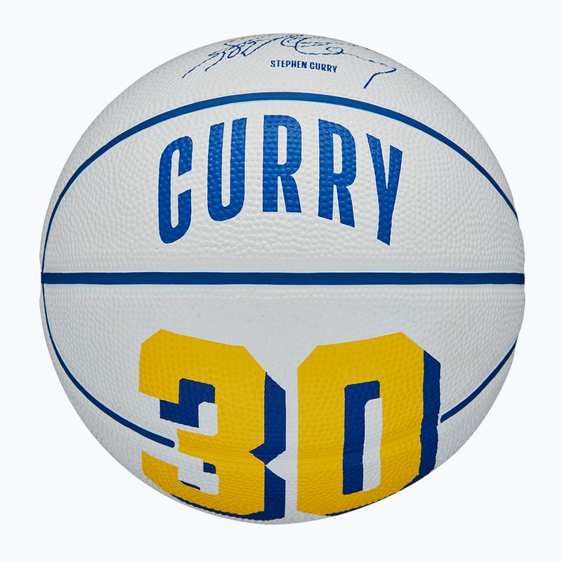 Wilson NBA Player Icon Mini Curry krepšinio kamuolys WZ4007401XB3 dydis 3 3