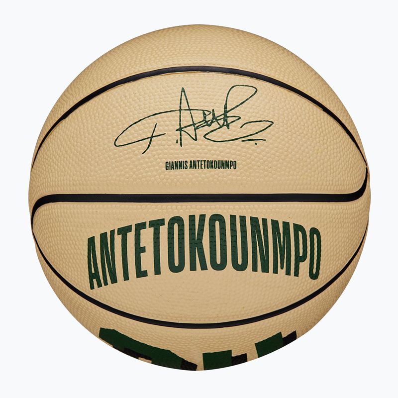 Wilson NBA Player Icon Mini Giannis basketball WZ4007501XB3 dydis 3