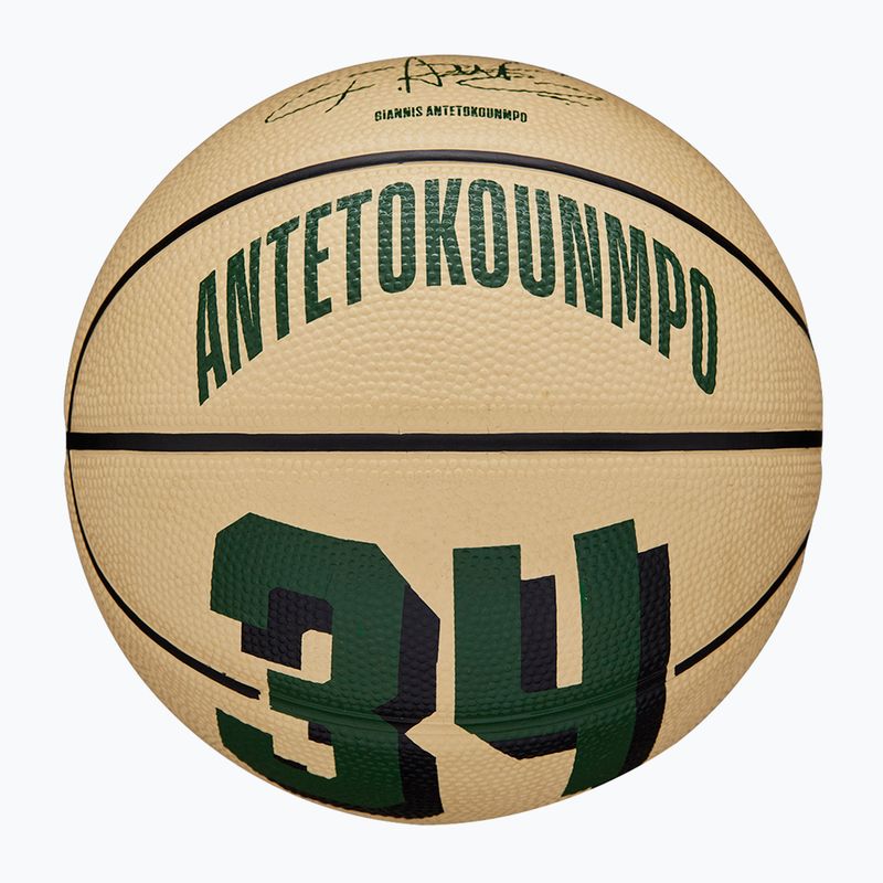 Wilson NBA Player Icon Mini Giannis basketball WZ4007501XB3 dydis 3 2