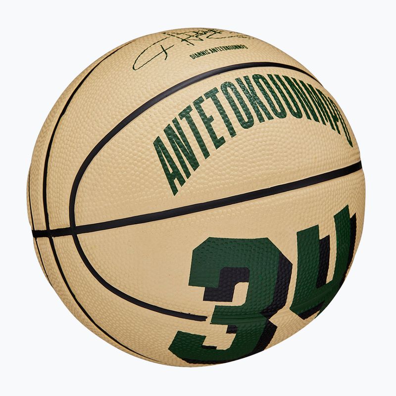 Wilson NBA Player Icon Mini Giannis basketball WZ4007501XB3 dydis 3 3