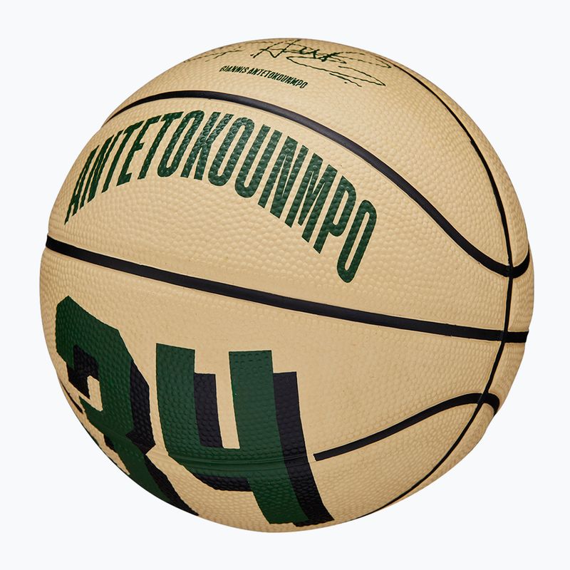 Wilson NBA Player Icon Mini Giannis basketball WZ4007501XB3 dydis 3 4