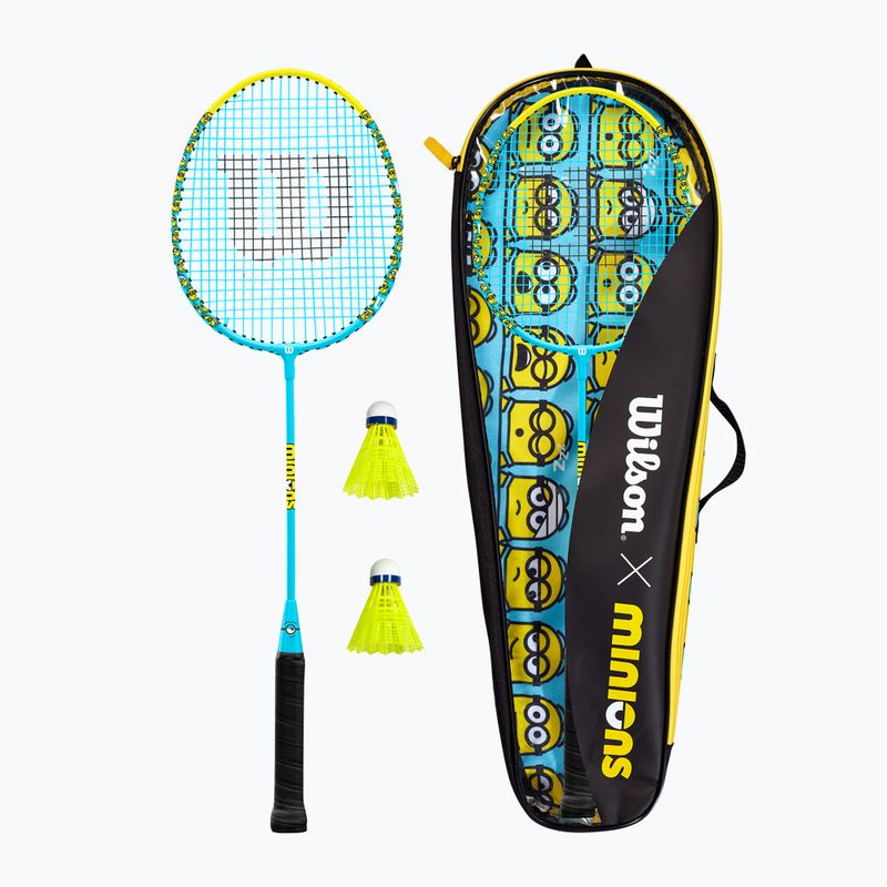 Vaikiškas badmintono rinkinys Wilson Minions 2.0 black/yellow