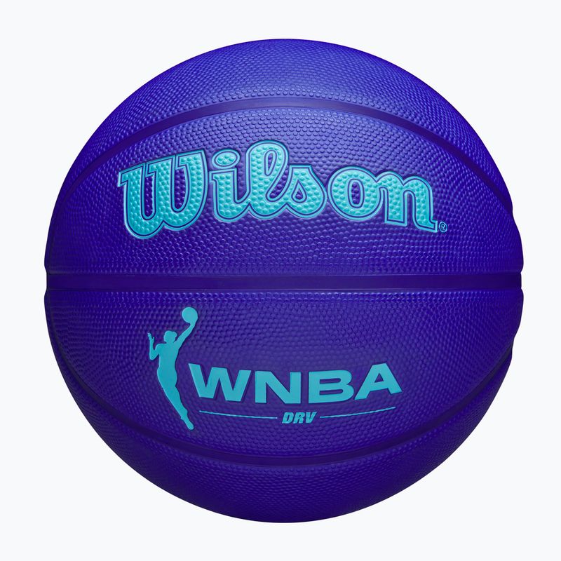 Krepšinio kamuolys Wilson WNBA DRV blue/turquoise dydis 6
