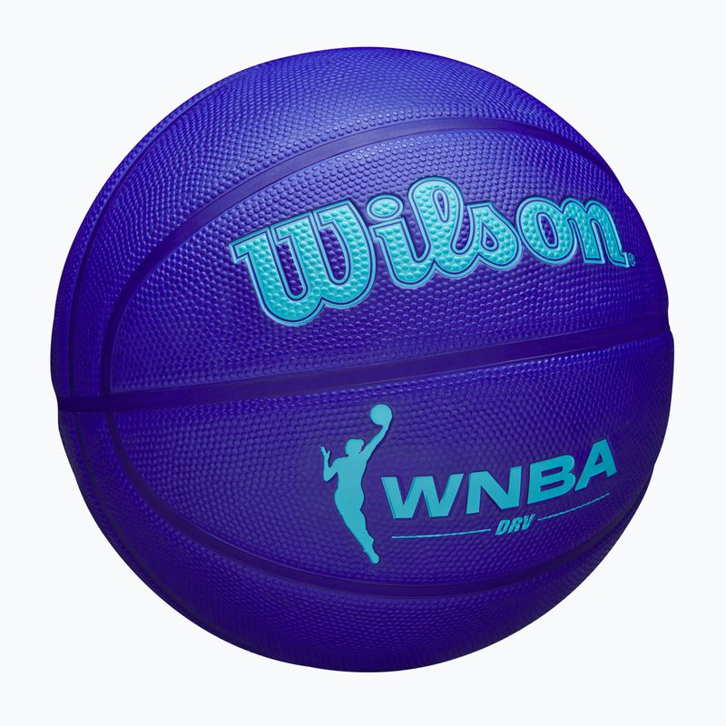 Krepšinio kamuolys Wilson WNBA DRV blue/turquoise dydis 6 2