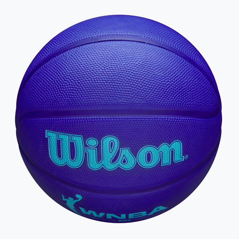 Krepšinio kamuolys Wilson WNBA DRV blue/turquoise dydis 6 4
