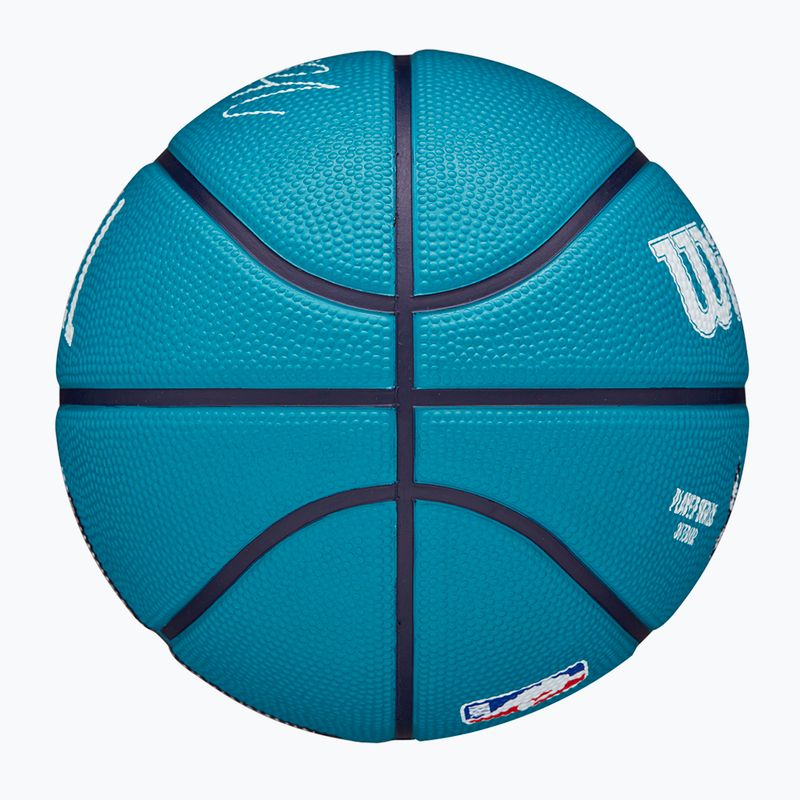 Wilson NBA Player Icon Mini Lamelo krepšinio kamuolys WZ4012901XB3 dydis 3 5