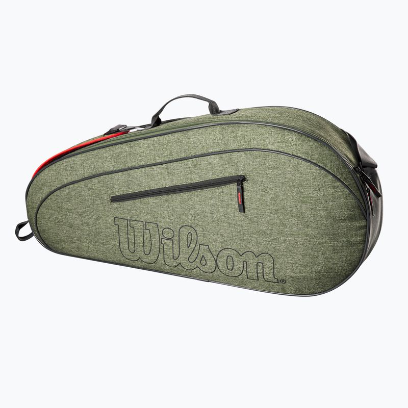 Teniso krepšys Wilson Team 3Pk heather green
