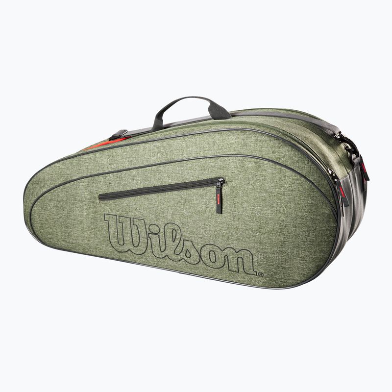 Teniso krepšys Wilson Team 6Pk heather green