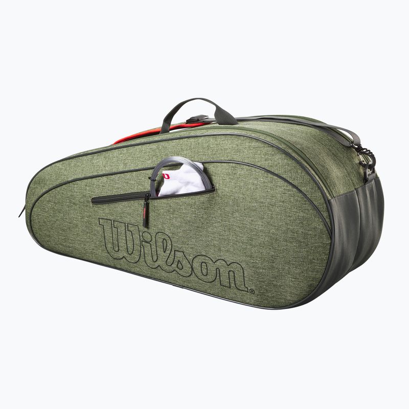 Teniso krepšys Wilson Team 6Pk heather green 3