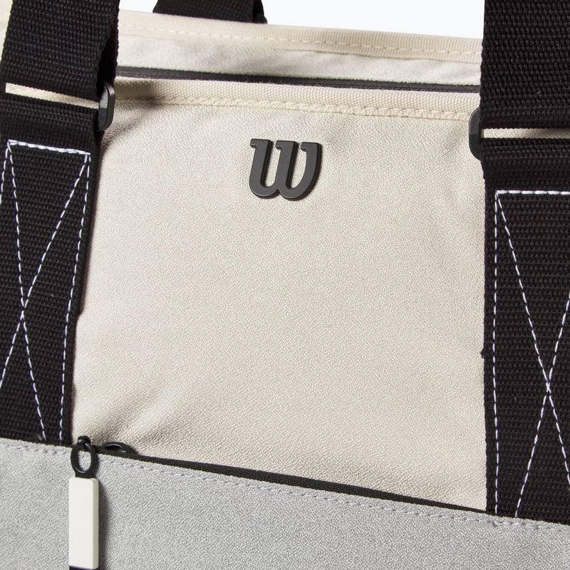 Teniso krepšys Wilson Women Tote grey/blue 4