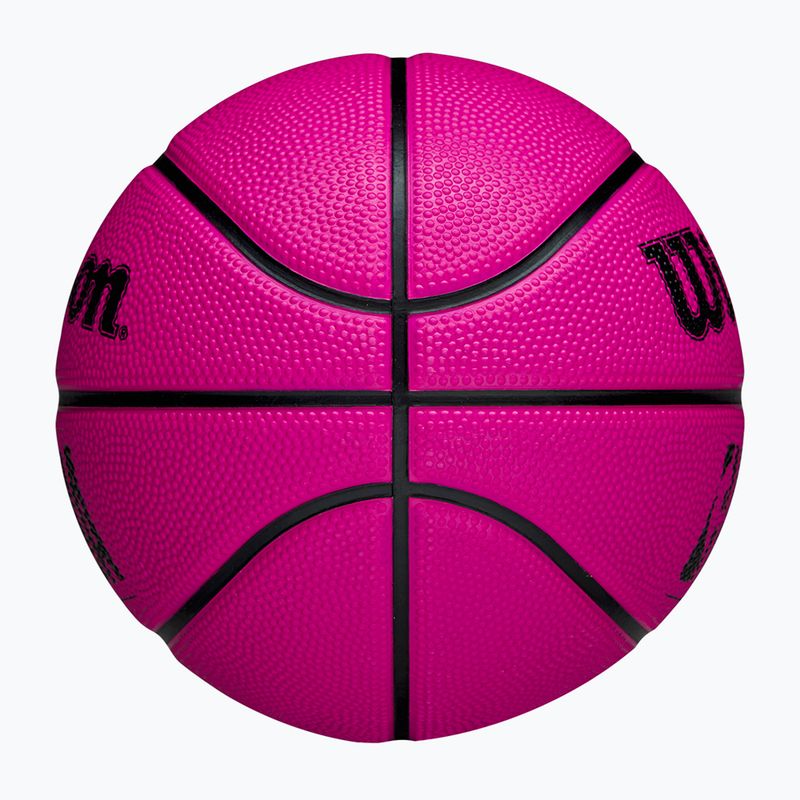 Vaikiškas krepšinio kamuolys Wilson DRV Mini pink dydis 3 6