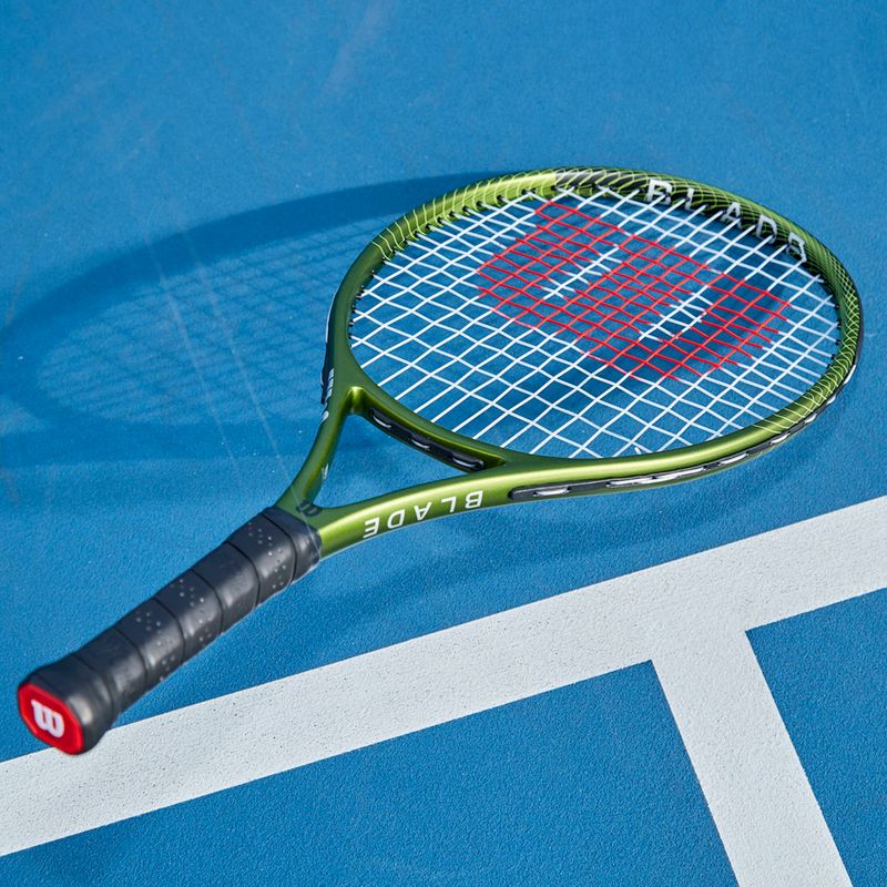 Vaikiška teniso raketė Wilson Blade Feel Comp 26 žalia WR125210U 10