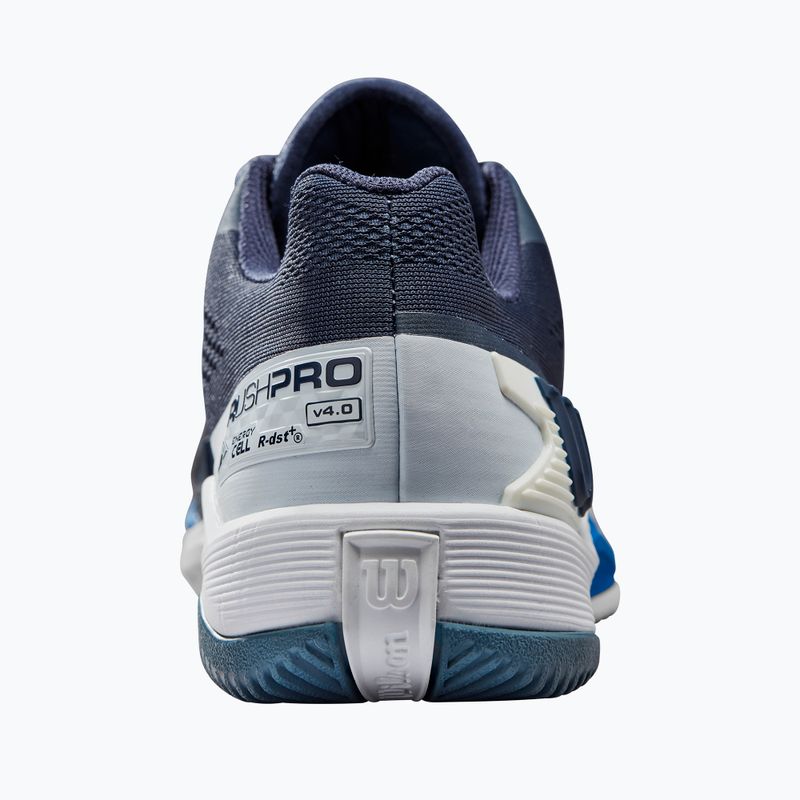 Vyriški teniso bateliai Wilson Rush Pro 4.0 navy blue WRS330650 13