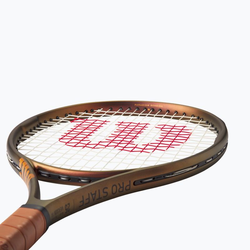 Vaikiška teniso raketė Wilson Pro Staff 25 V14 gold WR126210U 11