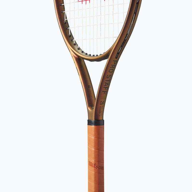 Vaikiška teniso raketė Wilson Pro Staff 25 V14 gold WR126210U 12