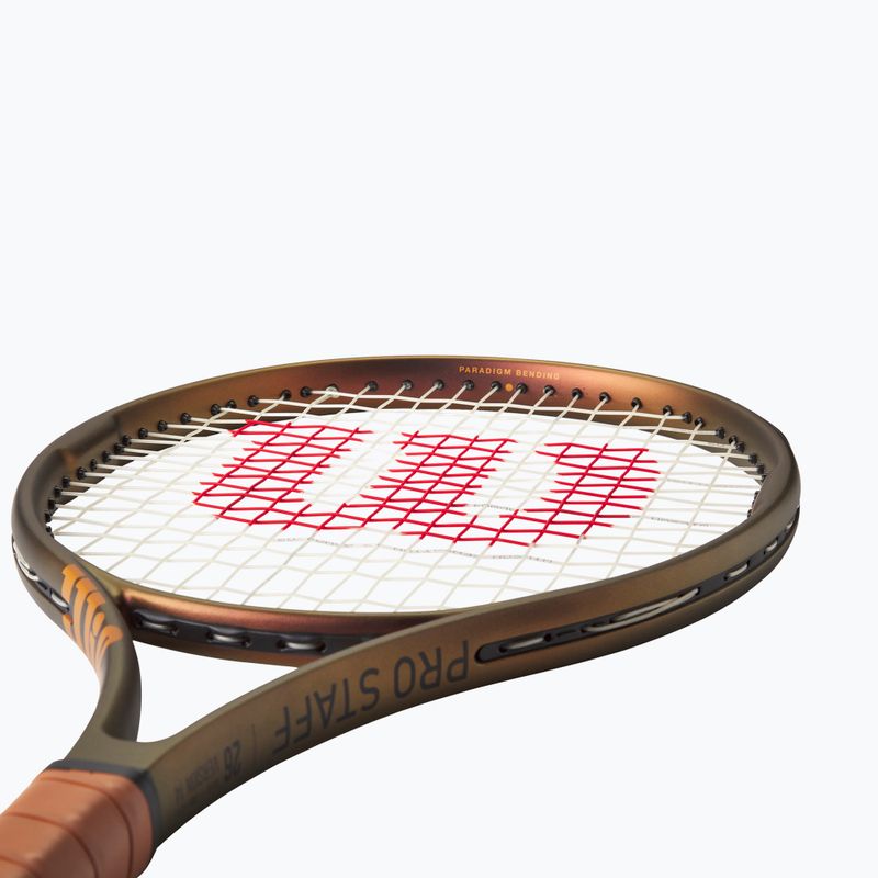 Vaikiška teniso raketė Wilson Pro Staff 26 V14 gold WR126310 11