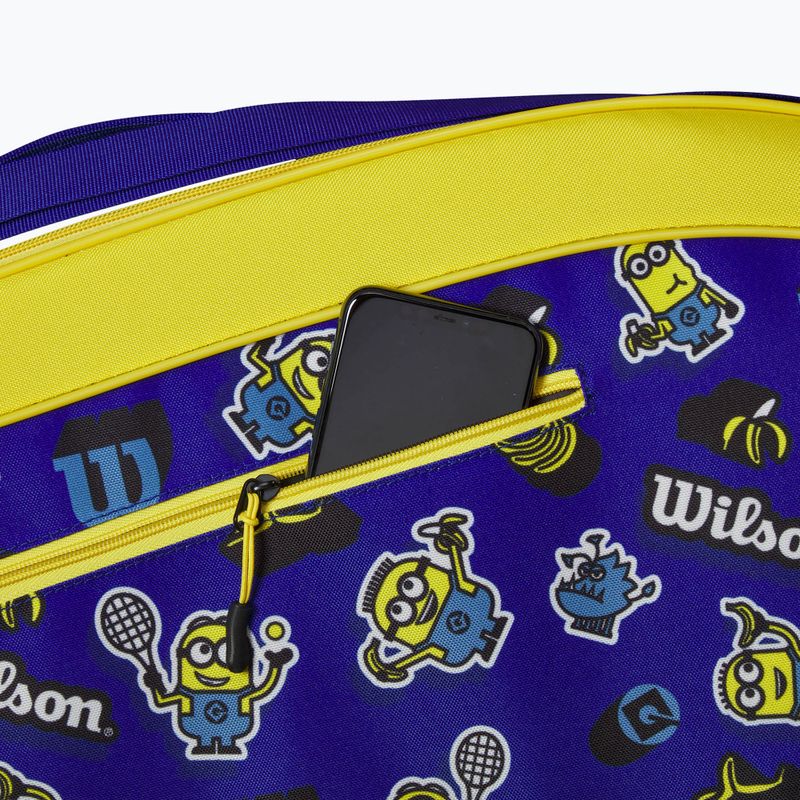 Wilson Minions teniso krepšys V3.0 Team 3Pk, tamsiai mėlynas WR8025501001 5