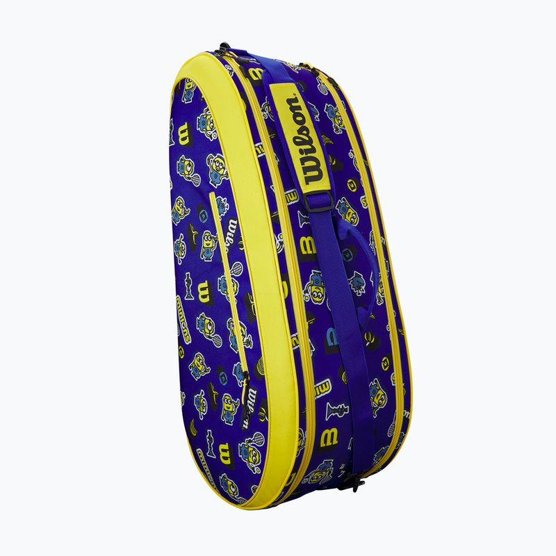 Wilson Minions teniso krepšys V3.0 Team 6Pk, tamsiai mėlynas WR8025401001 3