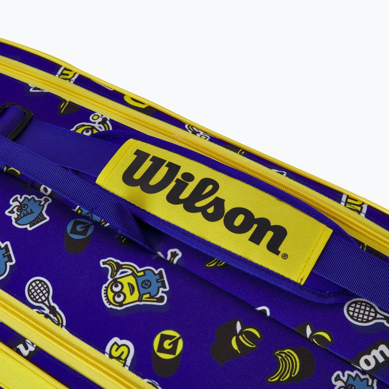 Wilson Minions teniso krepšys V3.0 Team 6Pk, tamsiai mėlynas WR8025401001 4