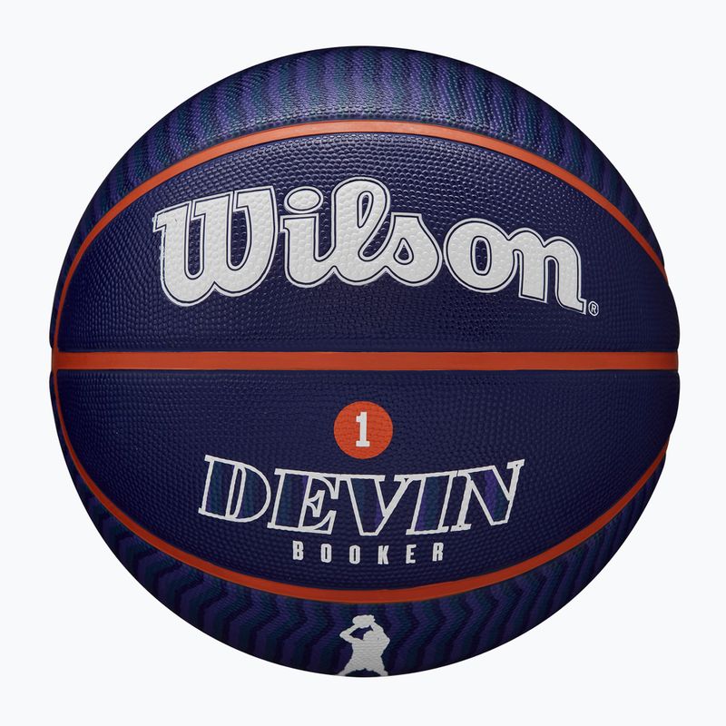 Krepšinio kamuolys Wilson NBA Player Icon Outdoor Booker navy 7