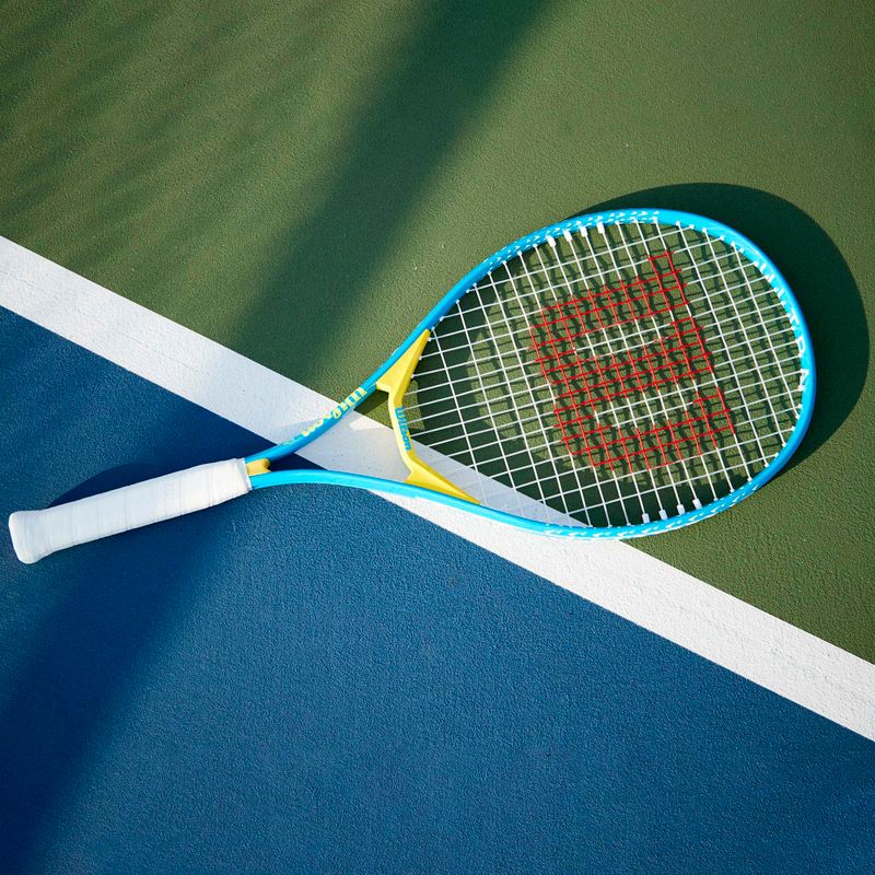 Wilson Ultra Power 23 vaikiška teniso raketė mėlyna WR118810H 9