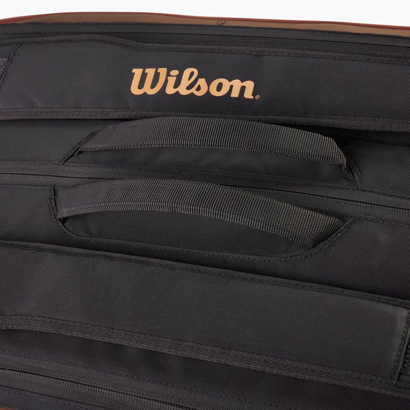 Wilson Super Tour 15Pk Pro Staff teniso krepšys V14.0 rudos spalvos WR8021901001 5