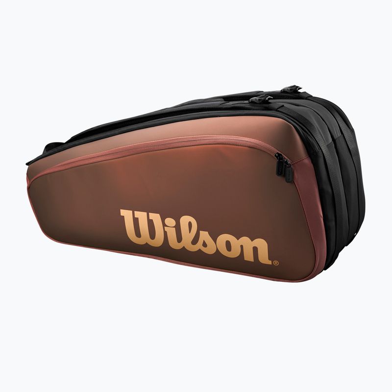 Wilson Super Tour Pro Staff teniso krepšys V14 9Pk rudos spalvos WR8024501001 2