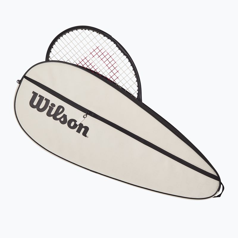 Raketės dėklas Wilson Premium Tennis Racquet Cover cream 3