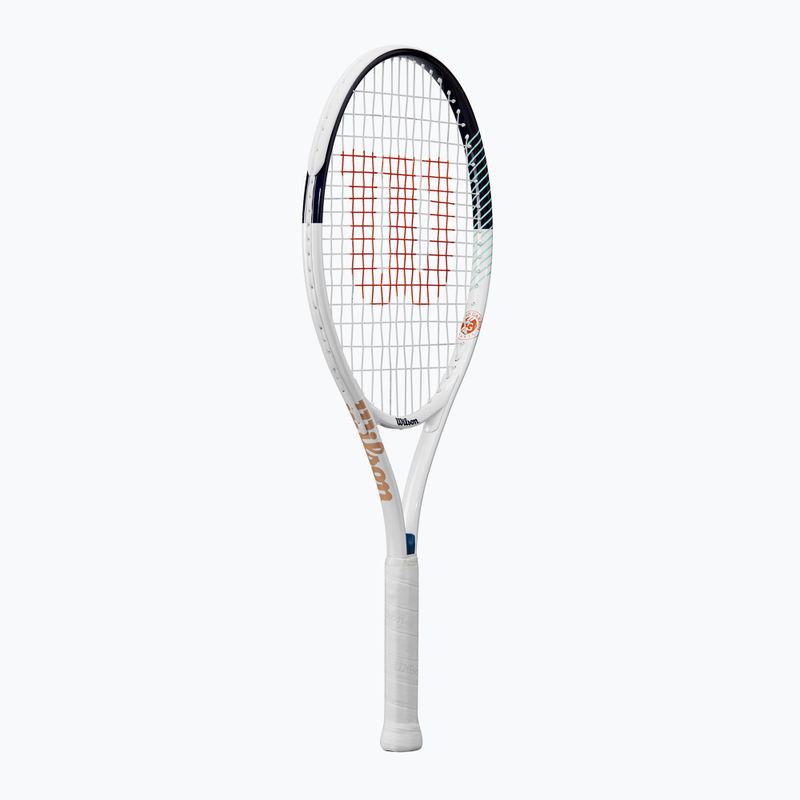 Vaikiška teniso raketė Wilson Roland Garros Elite 25 white/navy 2