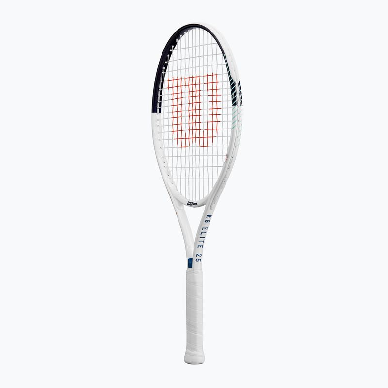 Vaikiška teniso raketė Wilson Roland Garros Elite 25 white/navy 3