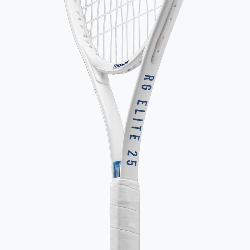 Vaikiška teniso raketė Wilson Roland Garros Elite 25 white/navy 6