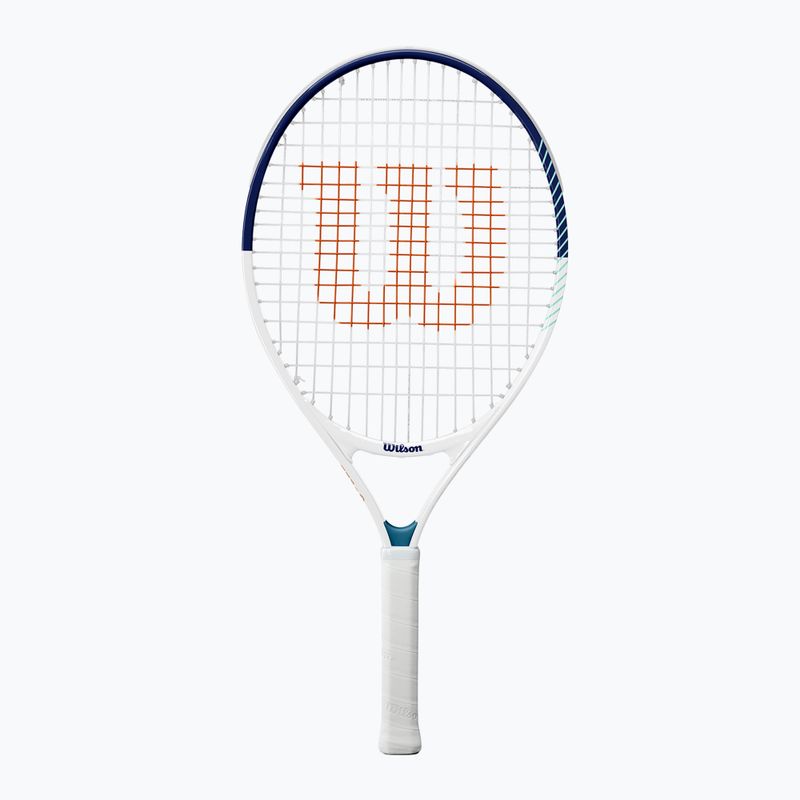 Vaikiška teniso raketė Wilson Roland Garros Elite 23 white/navy