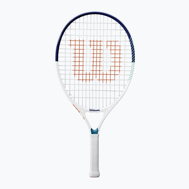 Vaikiška teniso raketė Wilson Roland Garros Elite 21 white/navy