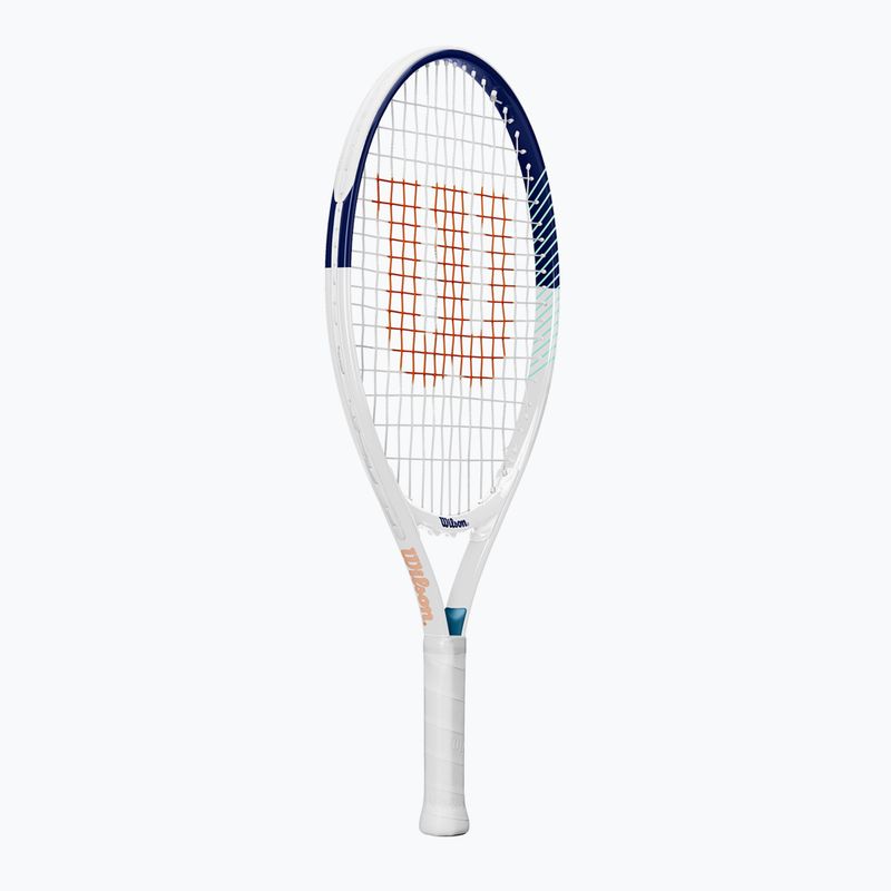 Vaikiška teniso raketė Wilson Roland Garros Elite 21 white/navy 2