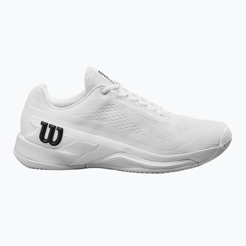 Vyriški teniso bateliai Wilson Rush Pro 4.0 white/white/black 9