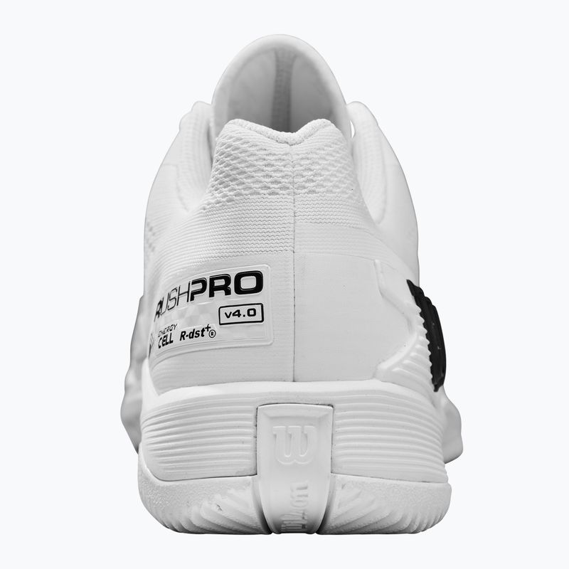 Vyriški teniso bateliai Wilson Rush Pro 4.0 white/white/black 11