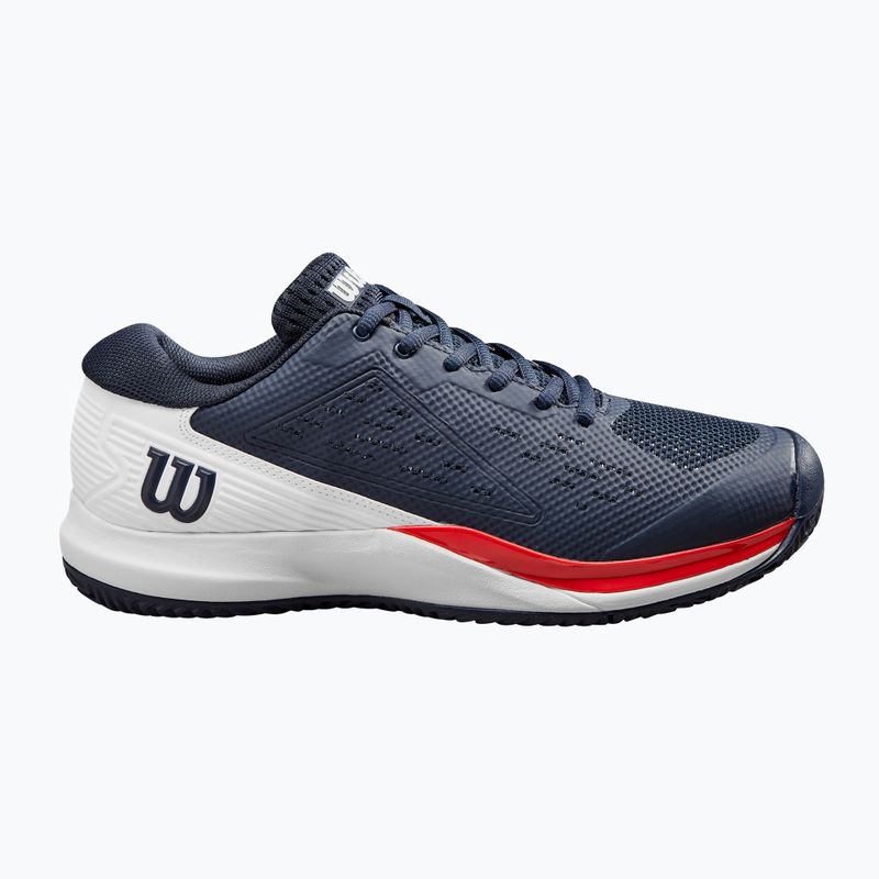 Vyriški teniso batai Wilson Rush Pro Ace navy blazer/ white/ wilson red 2