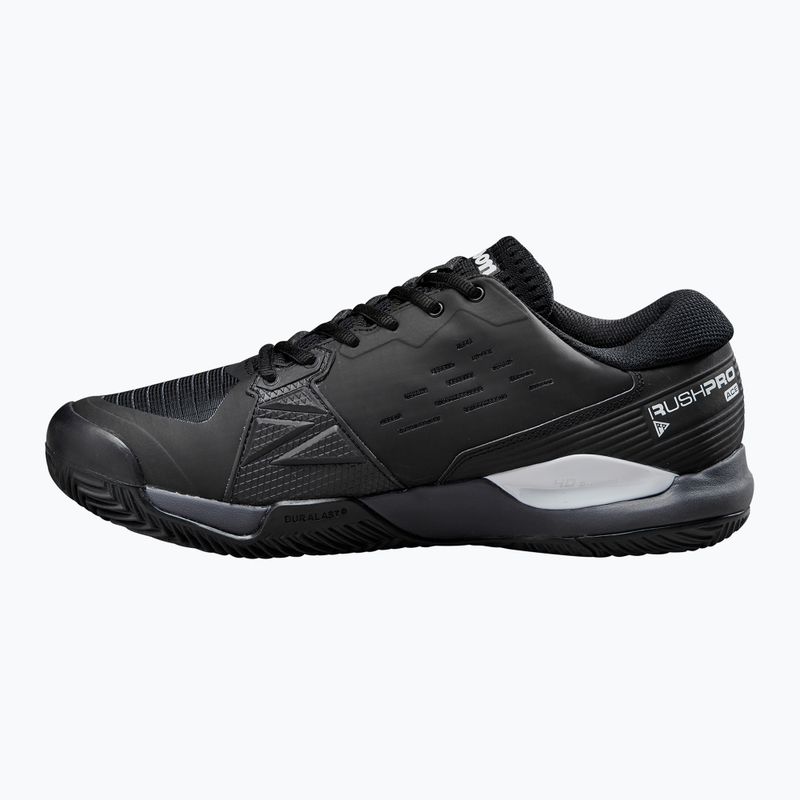 Vyriški teniso bateliai Wilson Rush Pro Ace Clay black/ombre blue/white 10