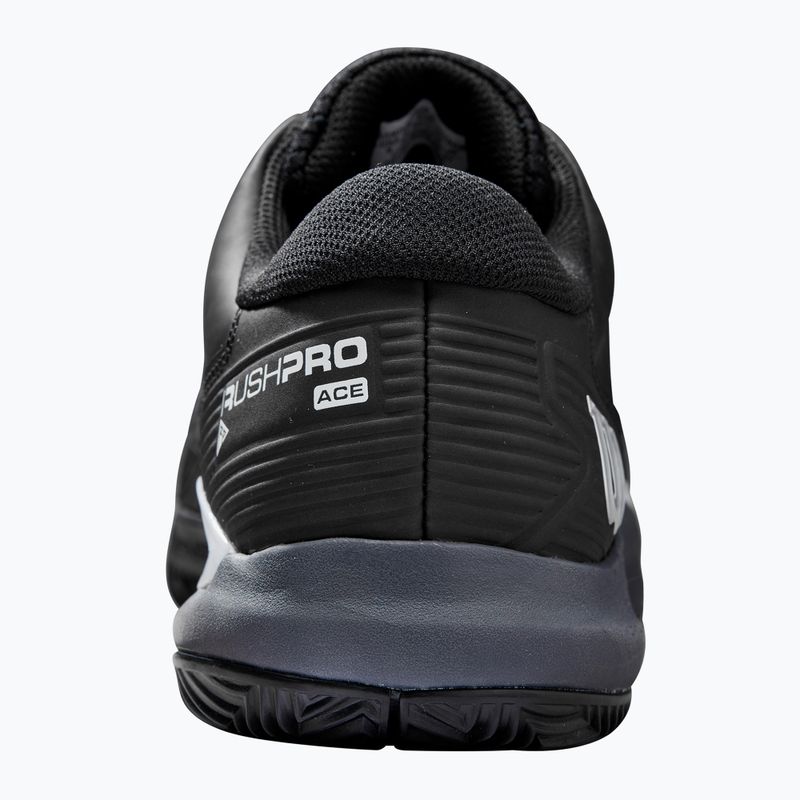 Vyriški teniso bateliai Wilson Rush Pro Ace Clay black/ombre blue/white 11