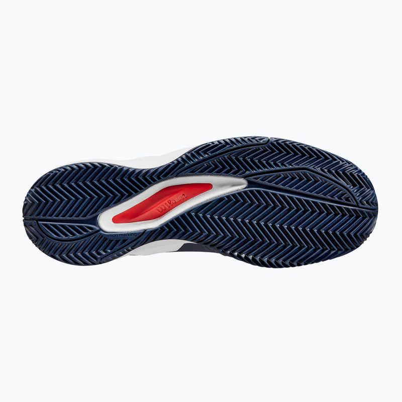 Vyriški teniso bateliai Wilson Rush Pro Ace Clay navy blazer/white/infrared 13
