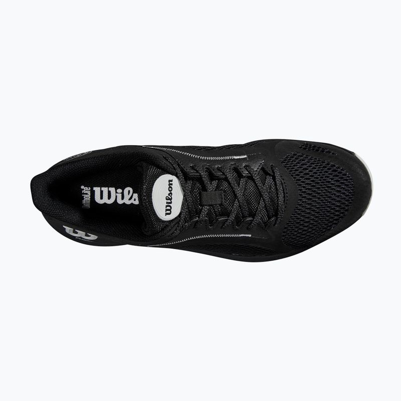 Moteriški padelio batai Wilson Hurakn 2.0 black/pearl blue/black 12